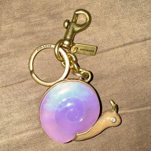 AUTHENTIC Coach Snail Bag Charm